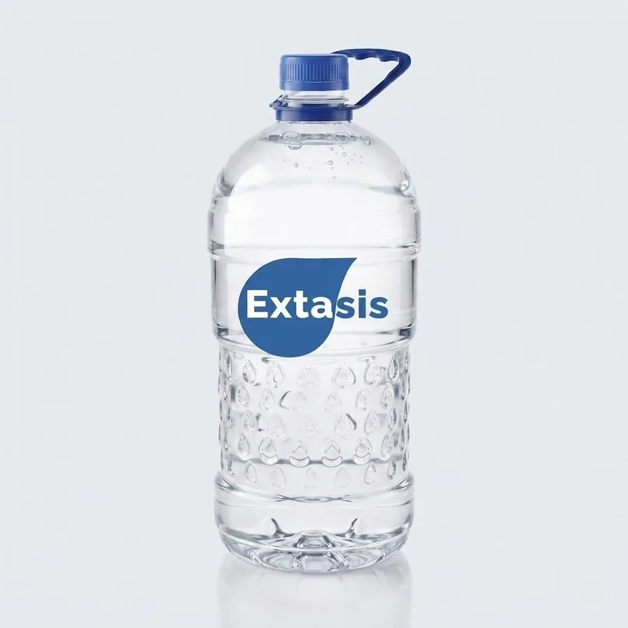 Botella de Agua Mineral Éxtasis de 5 litros con asa en Maturín