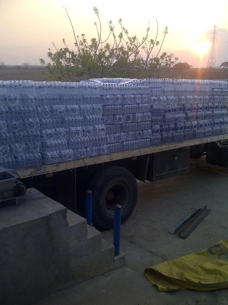 Entrega de Agua Mineral Éxtasis en Maturín