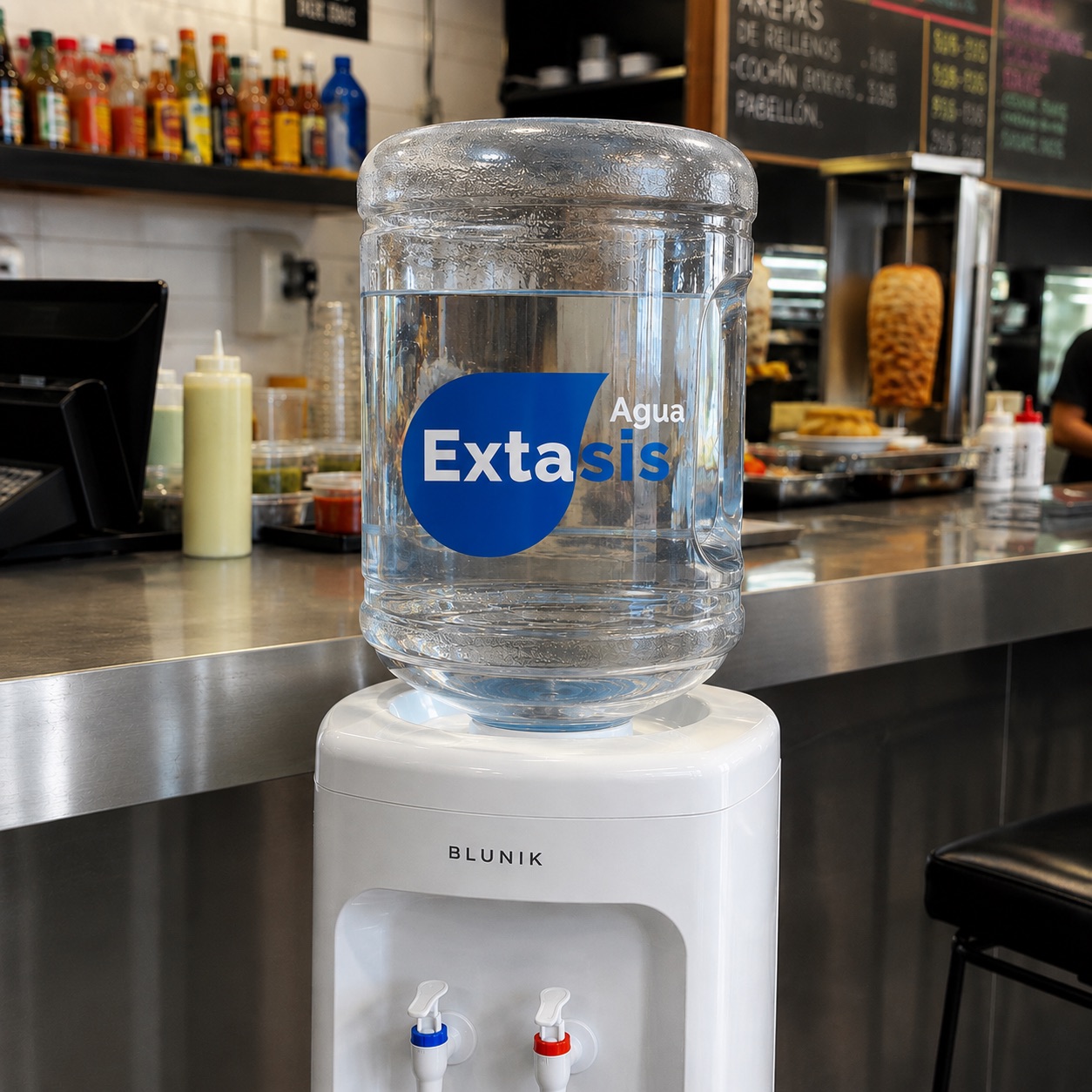 Agua Mineral Éxtasis en negocio Maturín