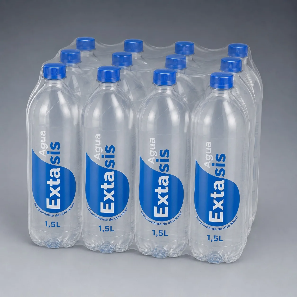 Paquete de Agua Mineral Éxtasis de 1,5 litros para venta al mayor en Maturín